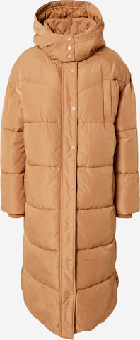 NÜMPH Winter coat 'EDITTE' in Brown: front