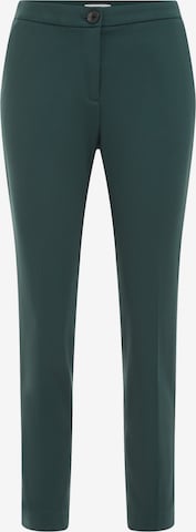 žalia WE Fashion Prigludęs Kelnės: priekis