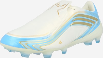 ADIDAS PERFORMANCE Kopačke 'F50 Messi Pro' veličine 39-39,5 u svijetlobež / azur / zlatna, Pregled proizvoda