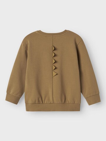 NAME IT Sweatshirt 'Jurassic' in Brown