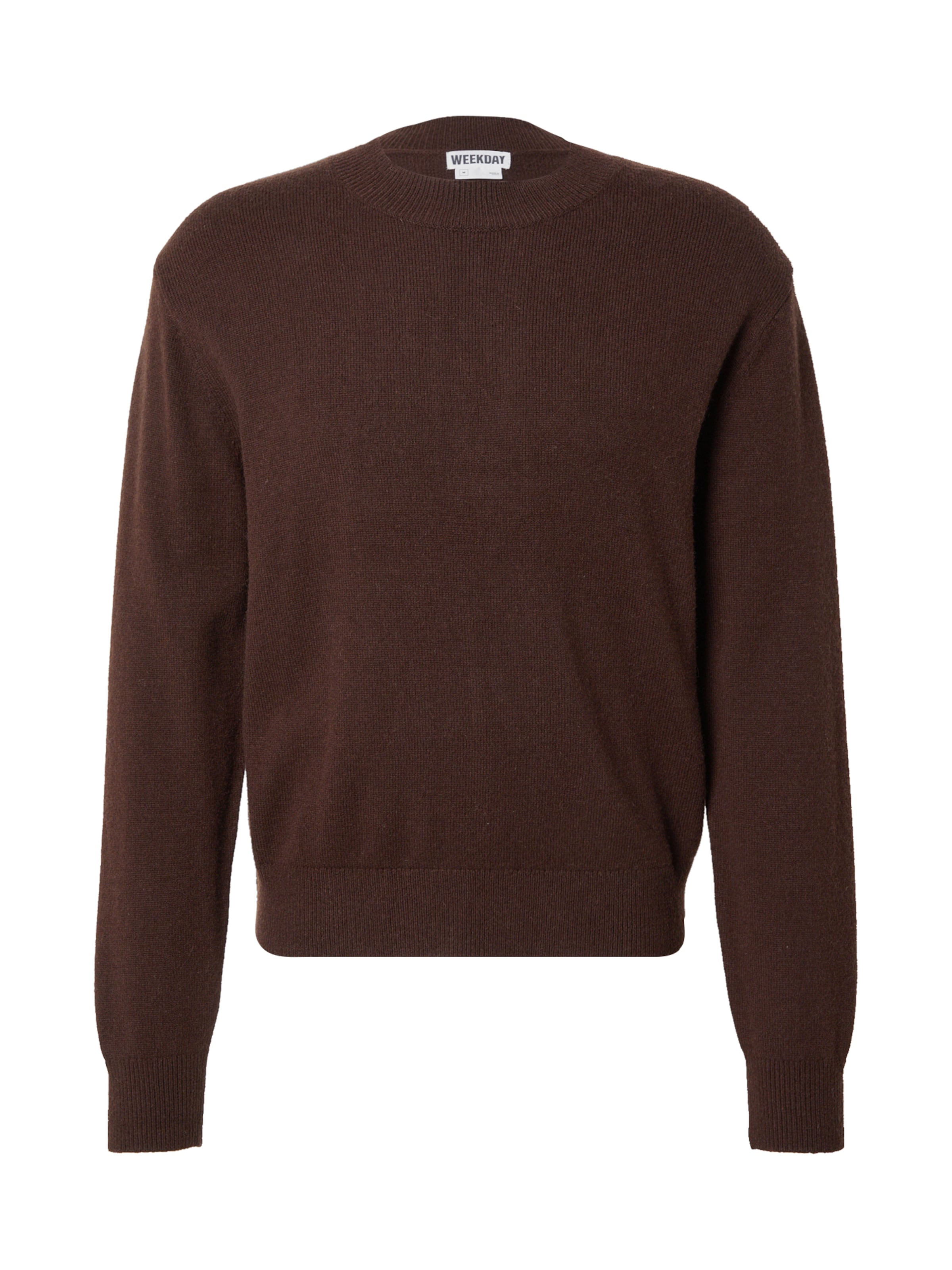 WEEKDAY Sweter 'Valley' w kolorze brązowy: przód