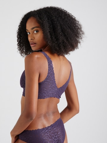 SLOGGI Bralette Bra 'Zero Feel 2.0' in Blue