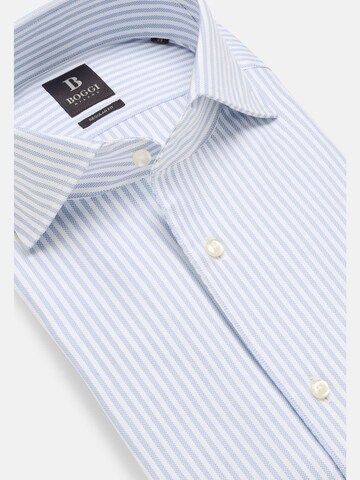 Boggi Milano Regular Fit Hemd in Blau