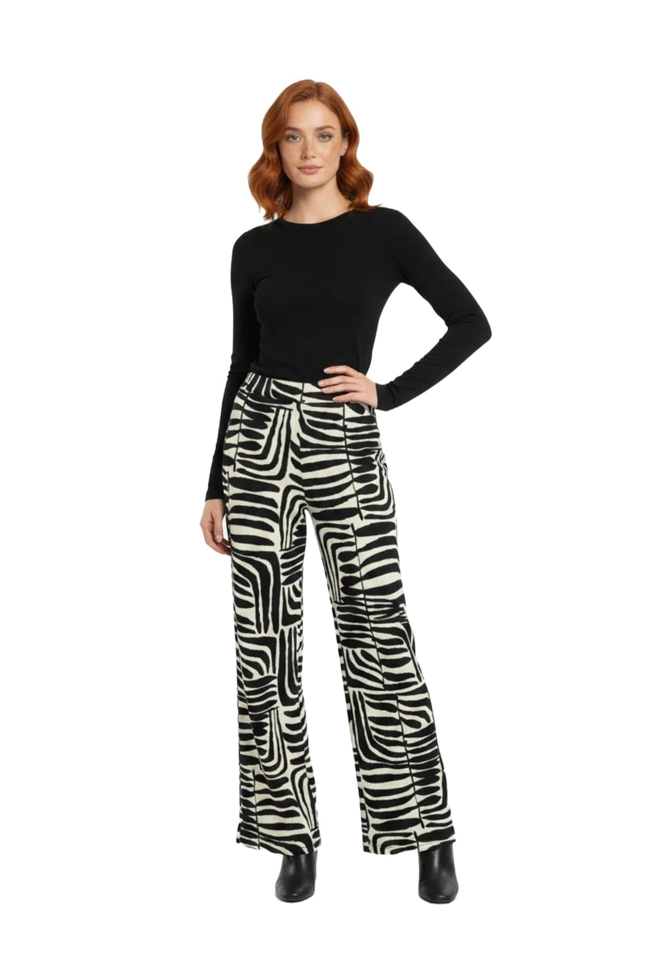 No Matter What Wide leg Trousers in Black