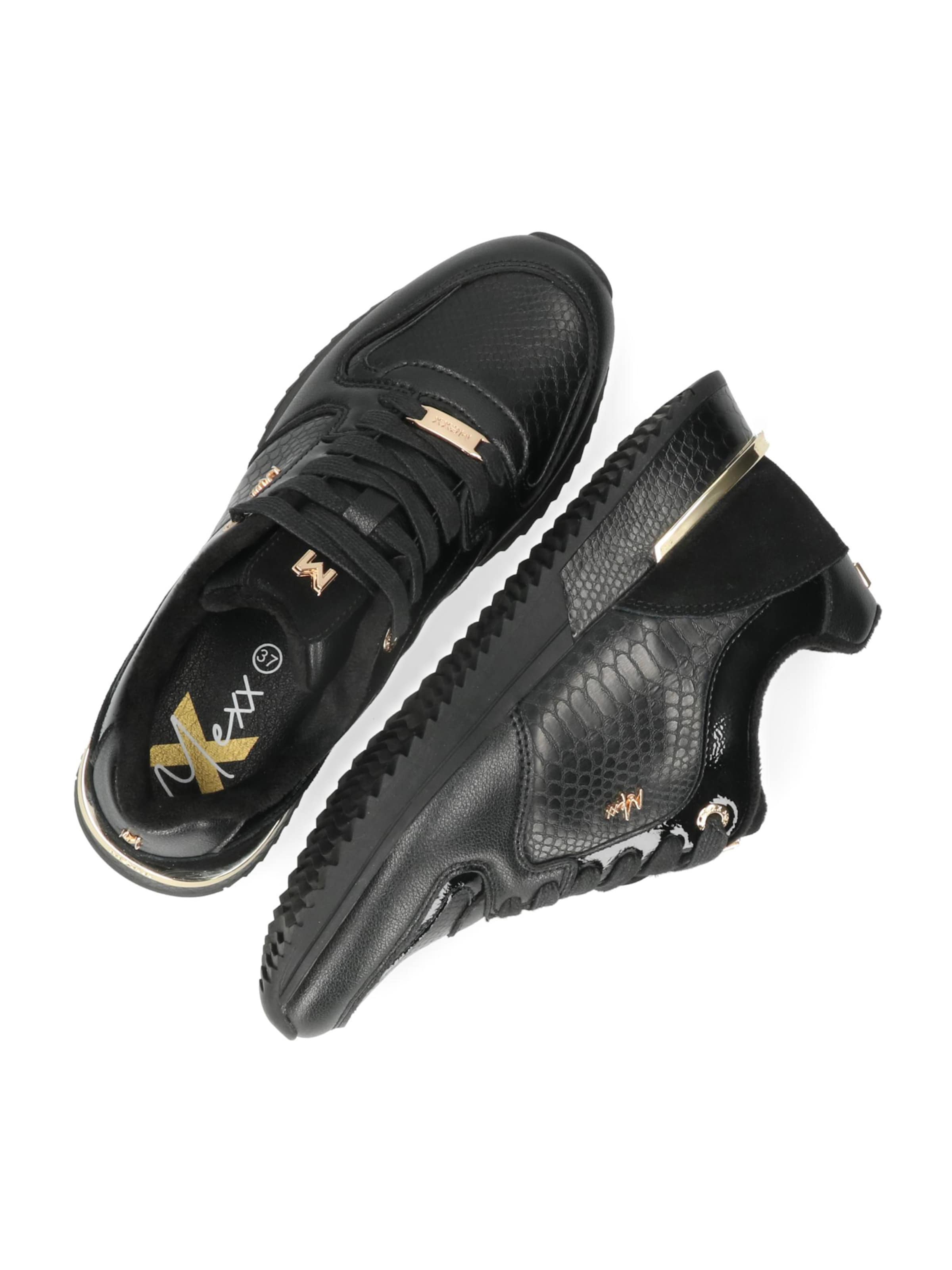 MEXX Низкие кроссовки 'FLEUR ELLEN' в Черный