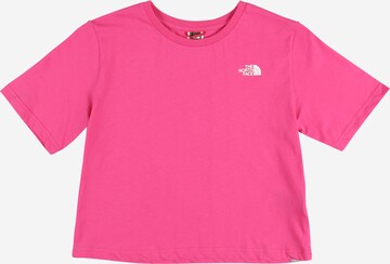 THE NORTH FACE Performance Shirt in Pink: front