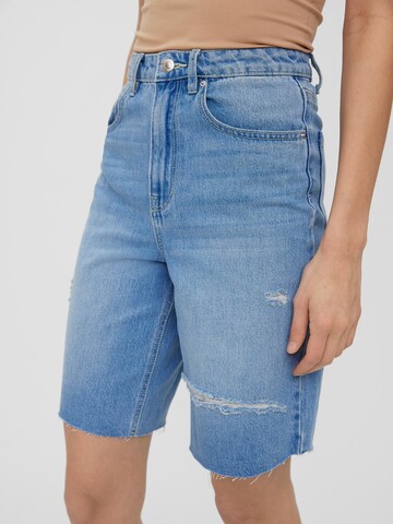 VERO MODA Regular Shorts 'Rebecca' in Blau