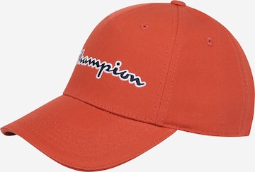 Casquette Champion Authentic Athletic Apparel en rouge : devant