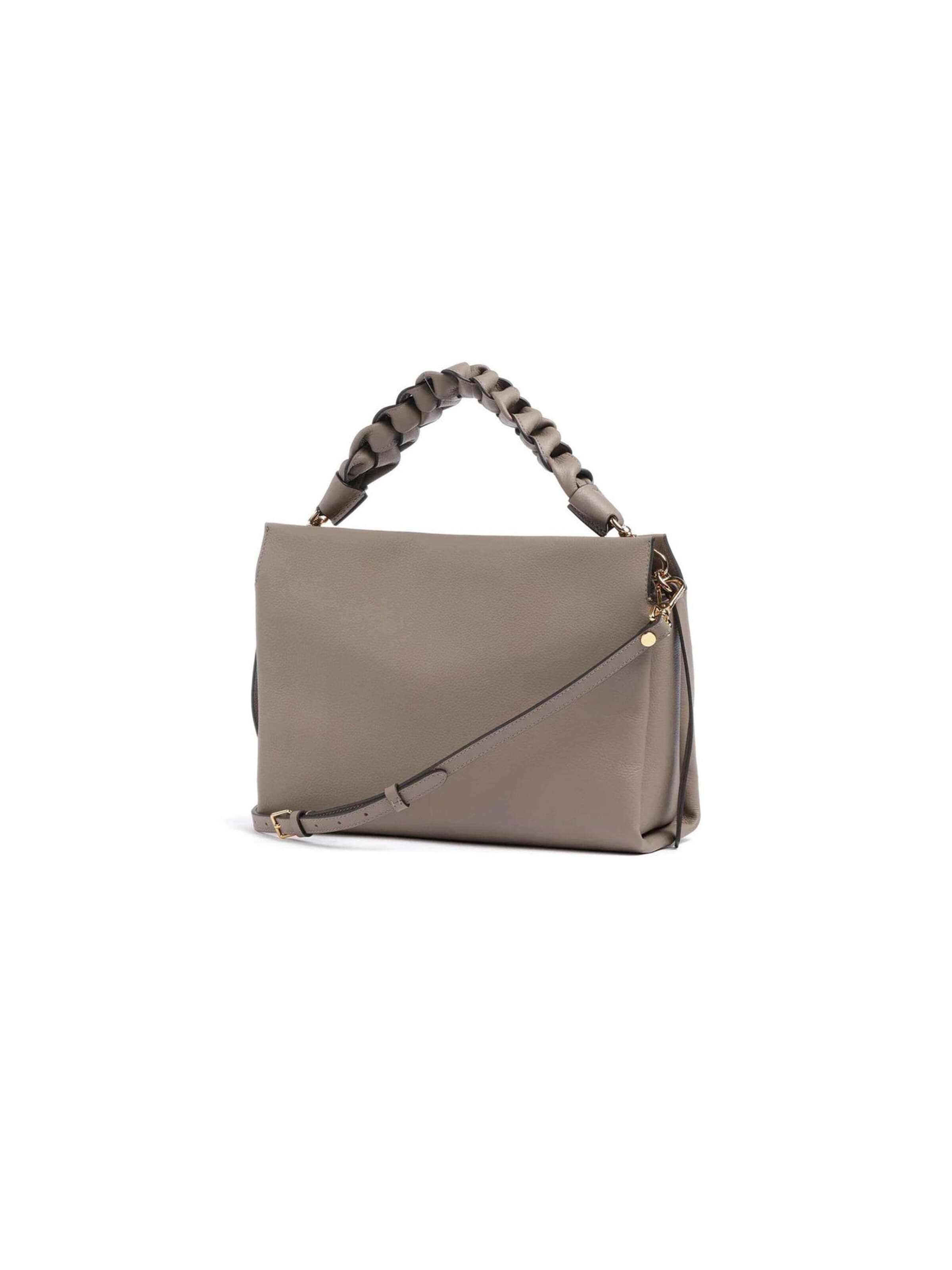 Borsa a mano 'Boheme Grana Double Shoulder Bag' di Coccinelle in grigio