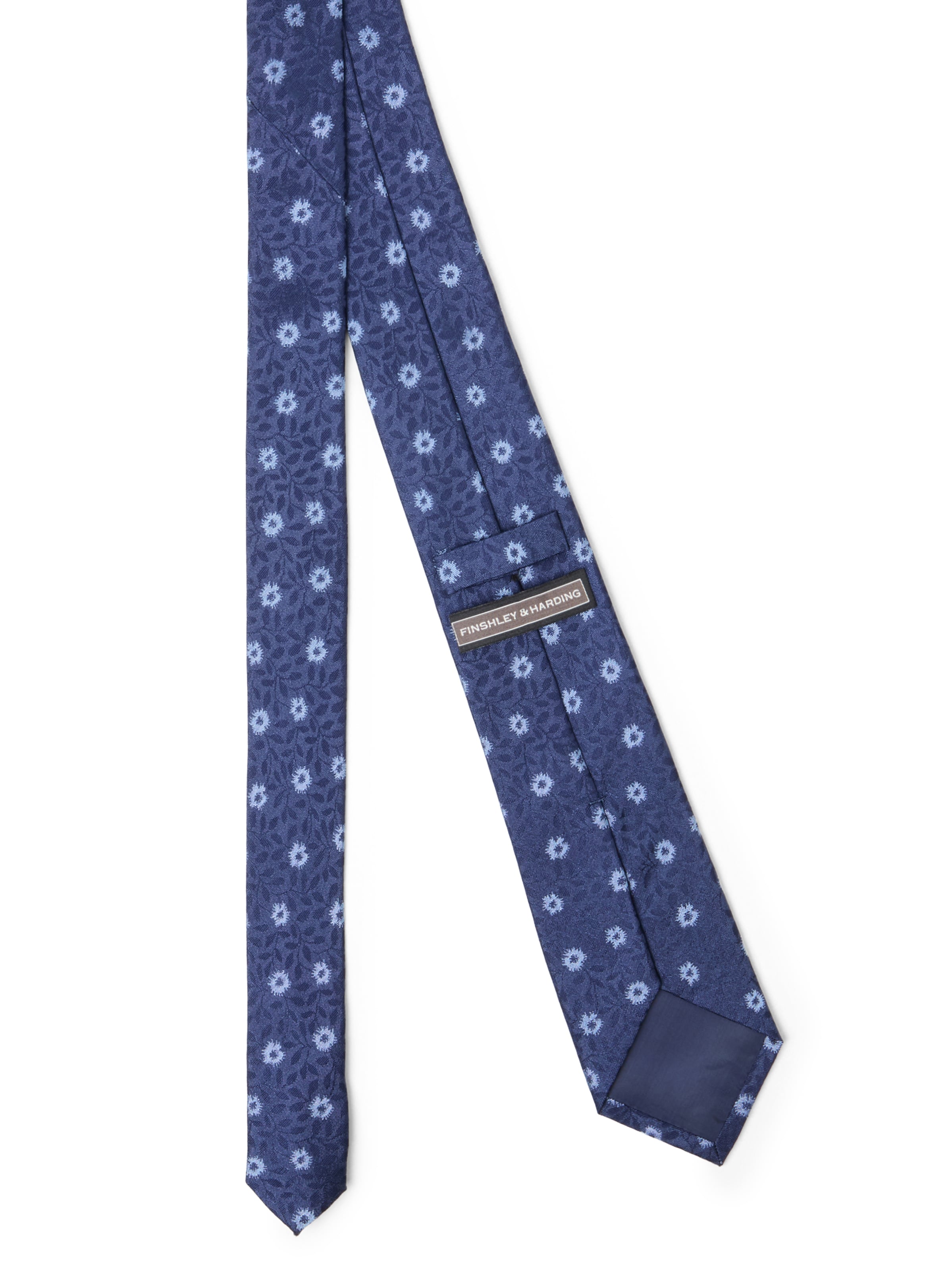 Finshley & Harding Stropdas in Blauw