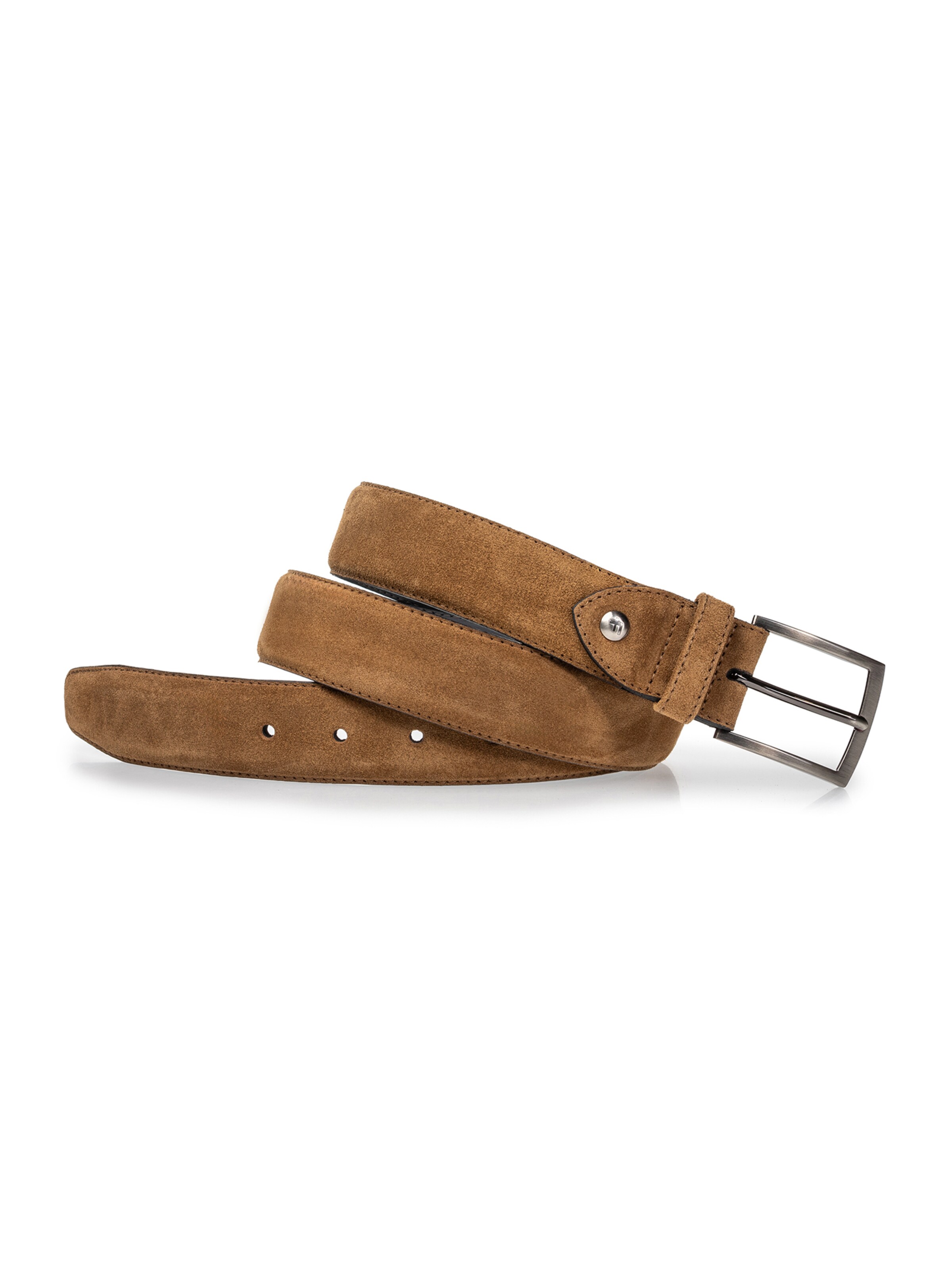 Floris van Bommel Riem 'DE BELTER 52' in Bruin: voorkant