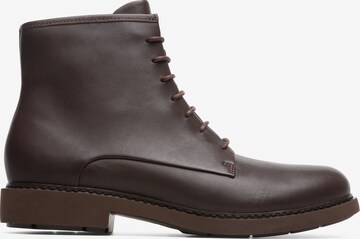 CAMPER Lace-Up Ankle Boots ' Neuman ' in Brown