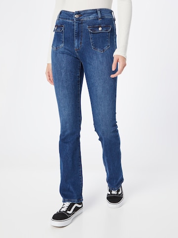 ONLY Flared Jeans 'Ebba' in Blauw: voorkant