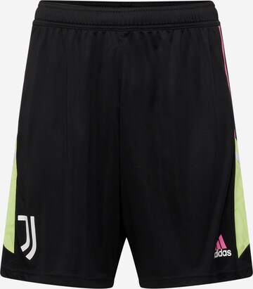 regular Pantaloni sportivi 'Juventus Condivo 22 ' di ADIDAS SPORTSWEAR in nero: frontale