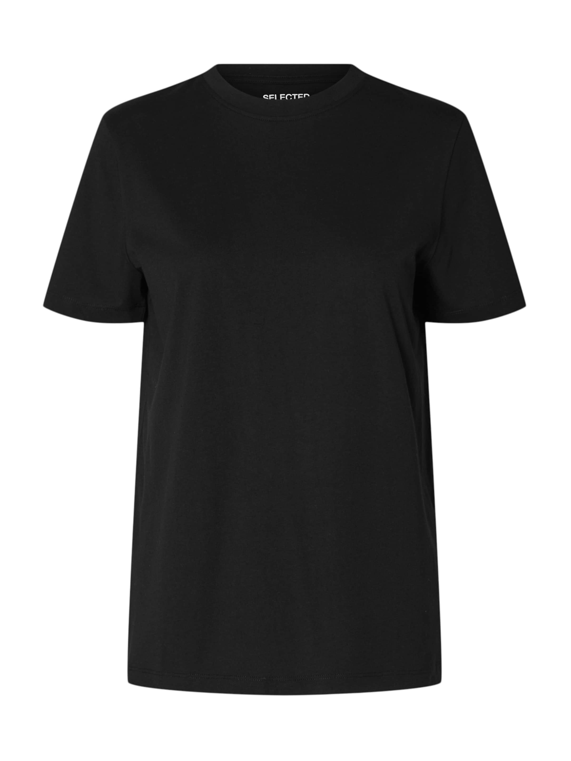 SELECTED FEMME Shirt 'SLFZLJESMINES' in Black: front