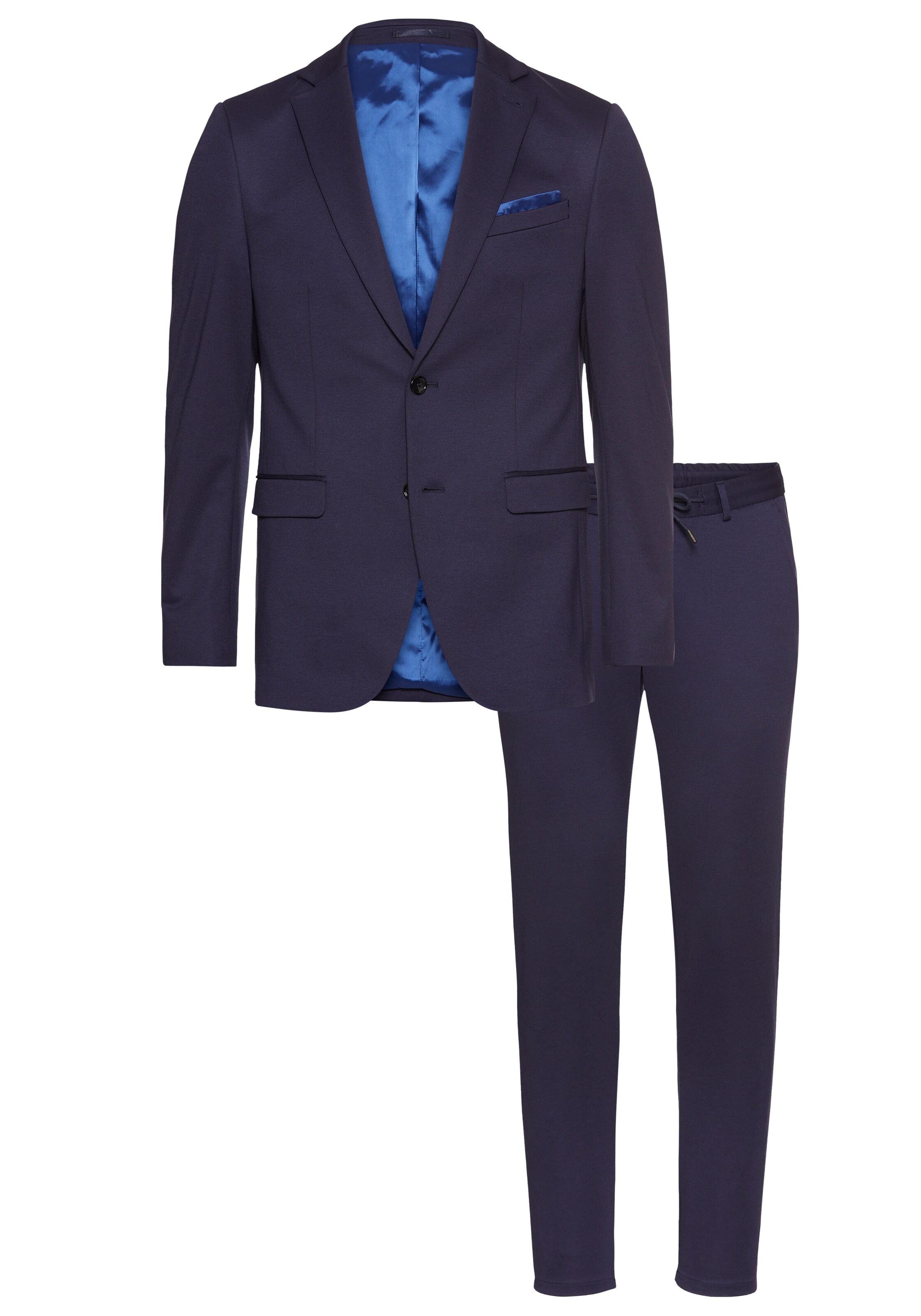 Bruno Banani Slim fit Suit in Blue