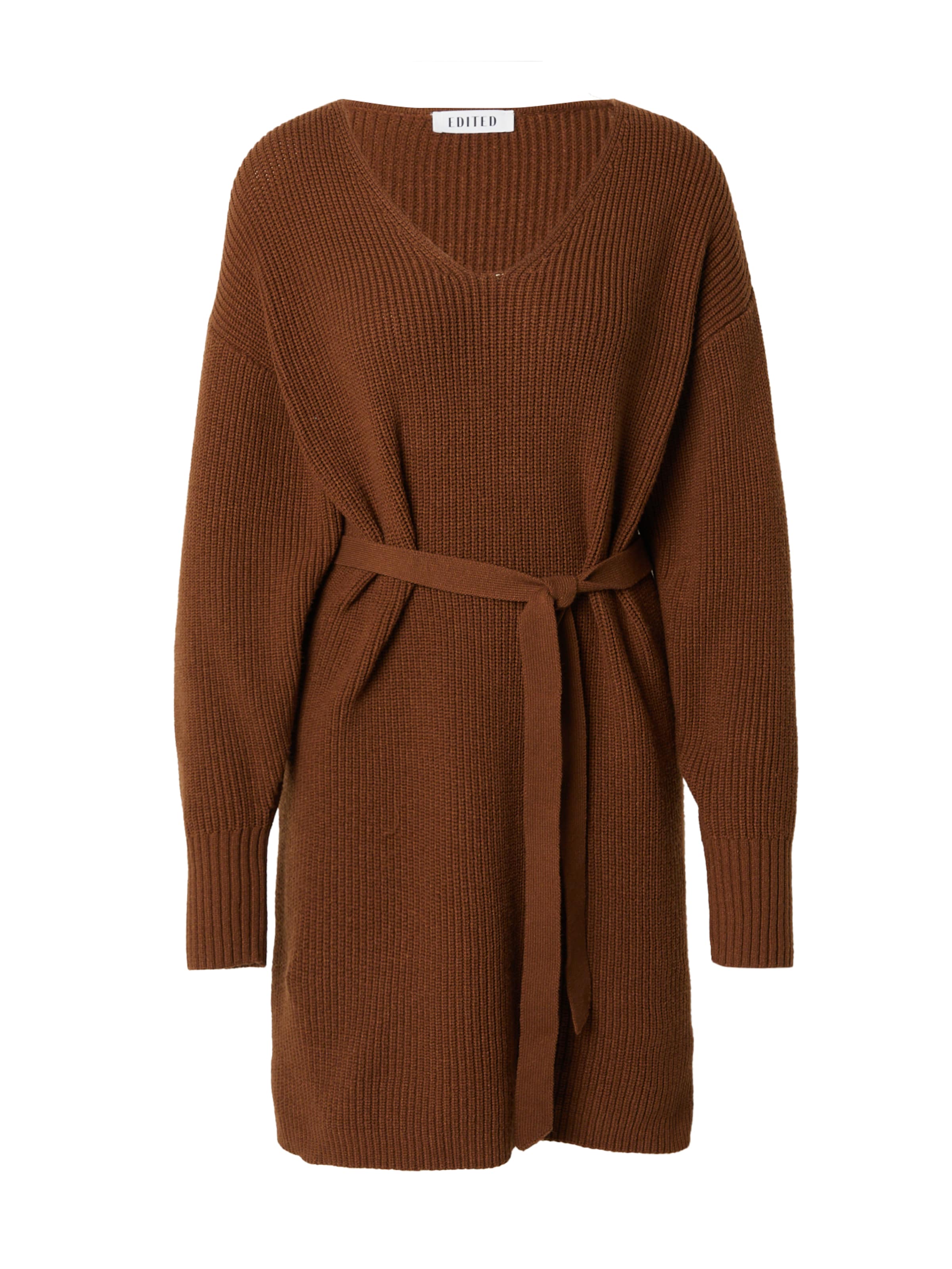 Robe 'Fenja' EDITED en marron : devant