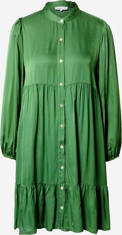 Robe-chemise 'KYM' FRNCH PARIS en vert : devant