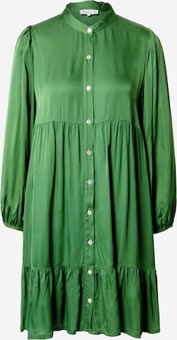 Robe-chemise 'KYM' FRNCH PARIS en vert : devant