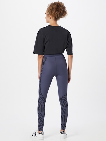 ADIDAS SPORTSWEAR Skinny Workout Pants in Blue