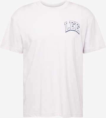 Lee T-Shirt 'VARSITY' in Lila: predná strana
