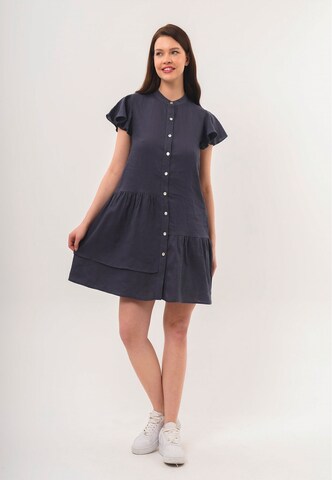 FRESHLIONS Shirt Dress 'Jolin' in Blue