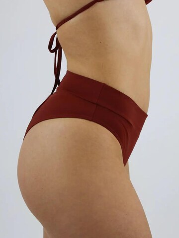MYLILY Bikinihose 'Bikini Hose Basic Slip'‌ in Rot