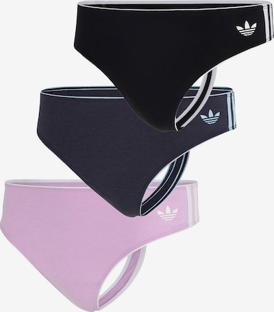 ADIDAS ORIGINALS Tanga ' Comfort Flex Cotton ' in dunkelblau / rosa / schwarz, Produktansicht