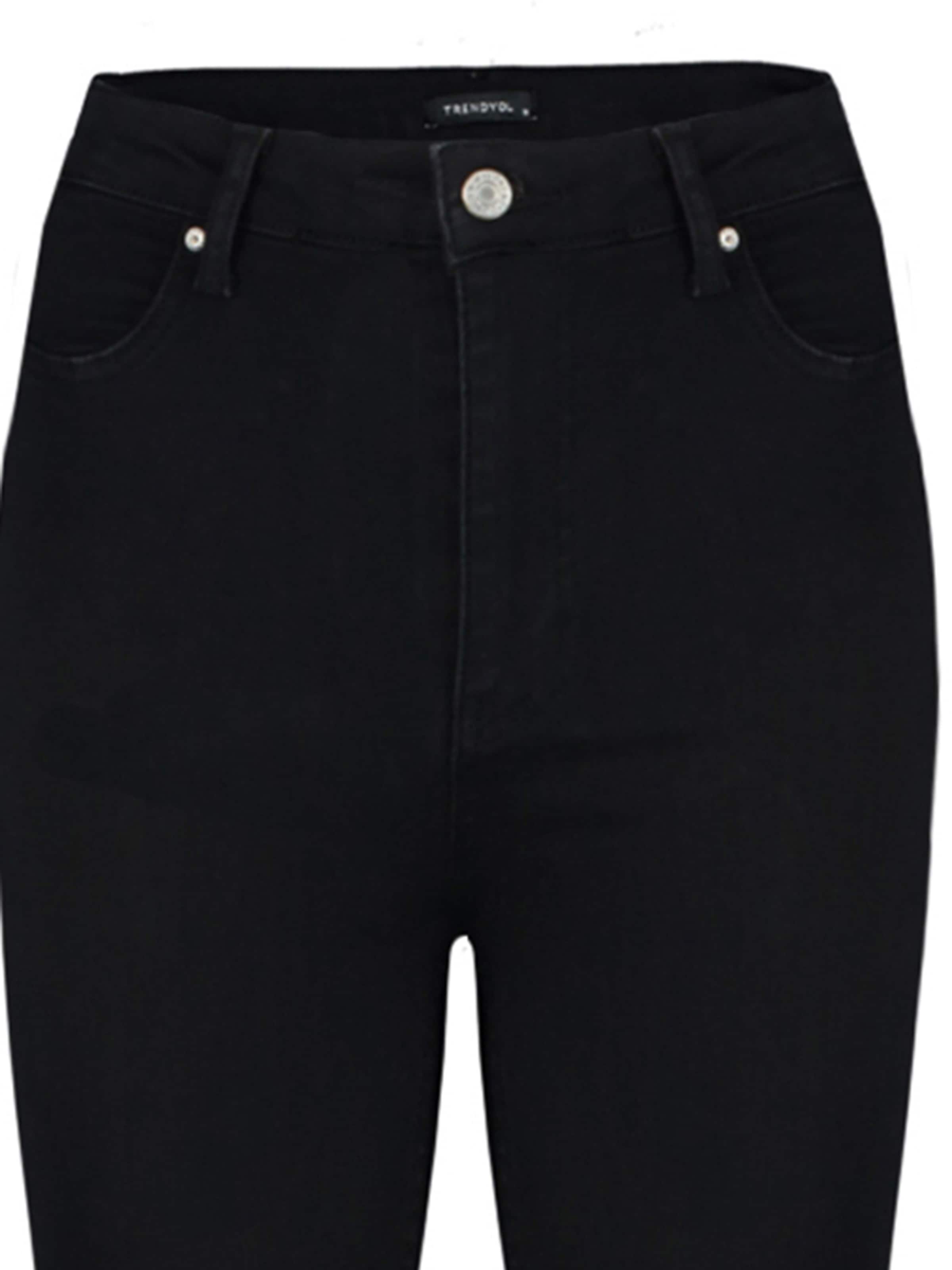 Trendyol - Skinny Calças de ganga em preto