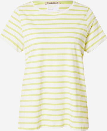 T-shirt Smith&Soul en jaune : devant