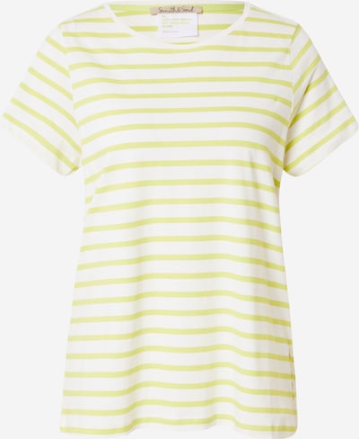 Smith&Soul T-shirt i limone / vit, Produktvy