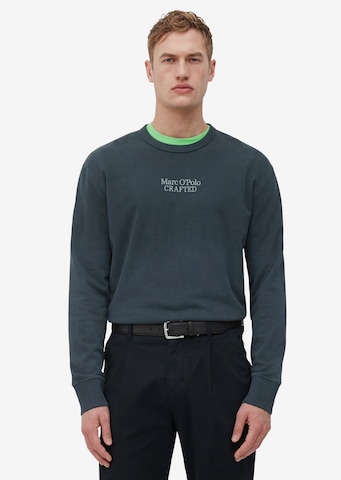 Marc O'Polo Sweatshirt in Blue: front