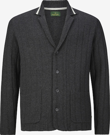 Charles Colby Knit Cardigan 'Duke Modest' in Grey: front