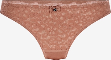 brūns Hunkemöller Stringu biksītes 'Marine': no priekšpuses