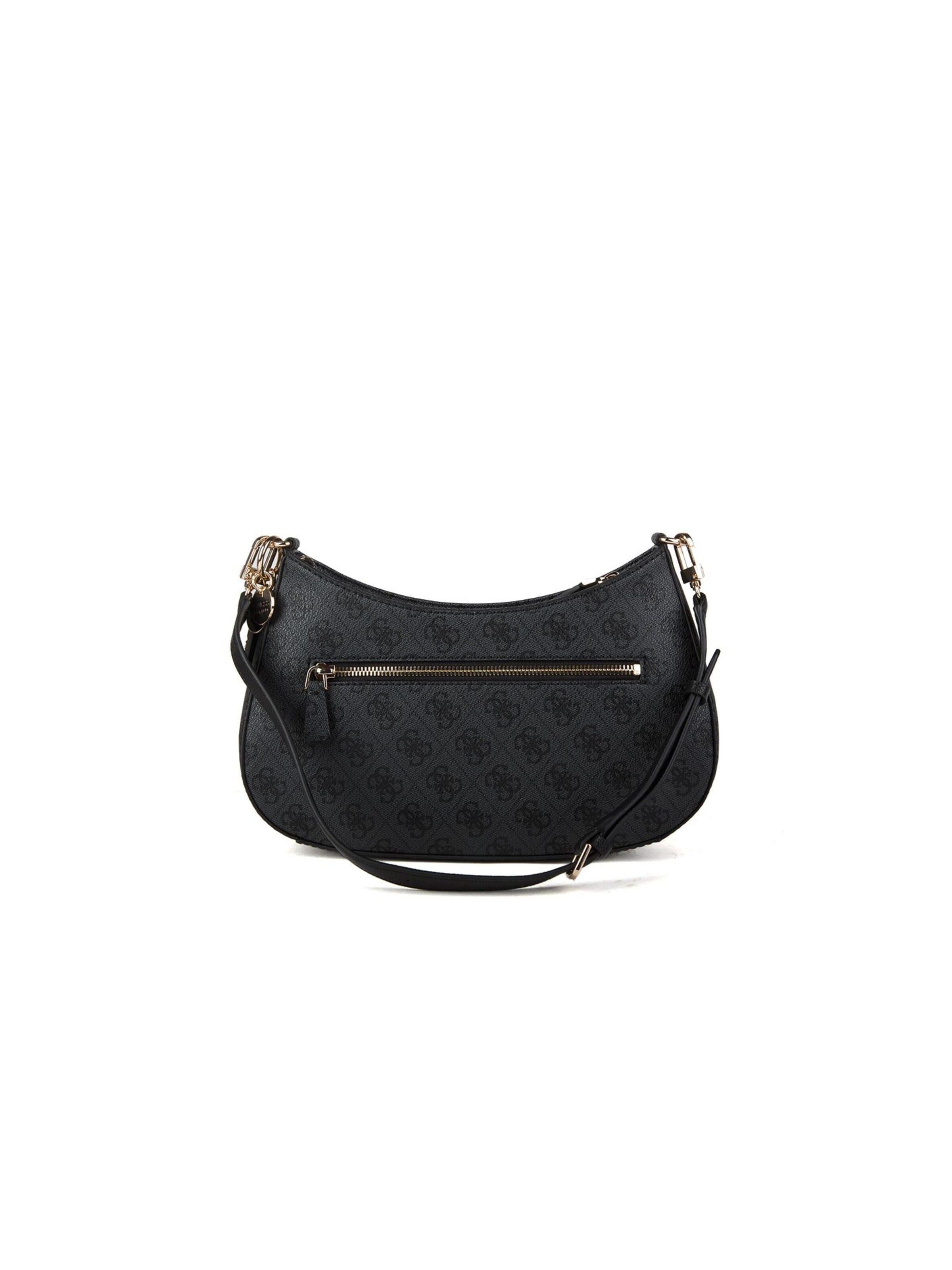 GUESS Schultertasche 'Noelle Ii Top Zip Shoulder Bag'‌‌‌‌‌‌ in Grau