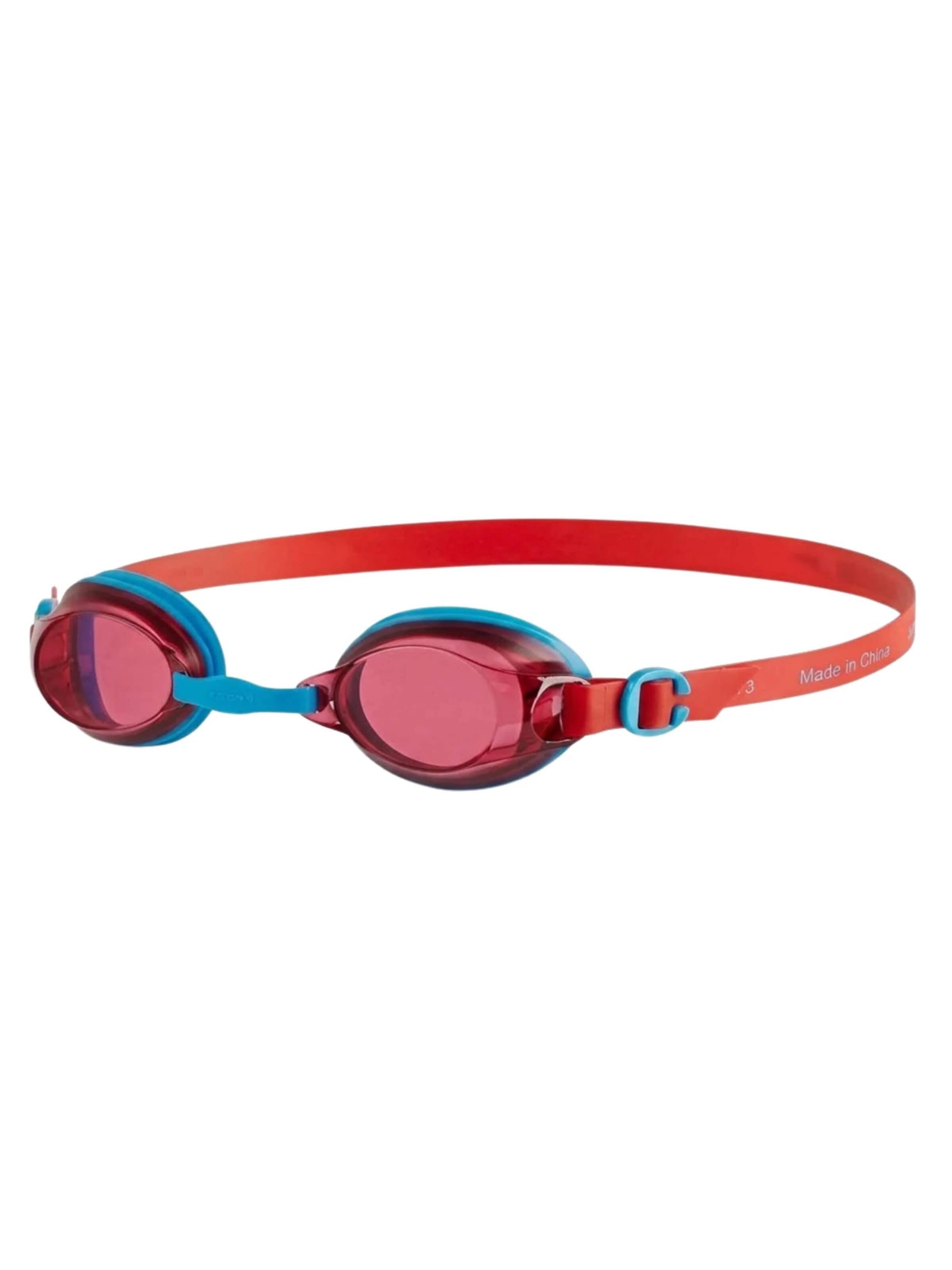 SPEEDO Sports Glasses 'Speedo Kinder Schwimmbrille Jet Getönte Gläser' in Red: front