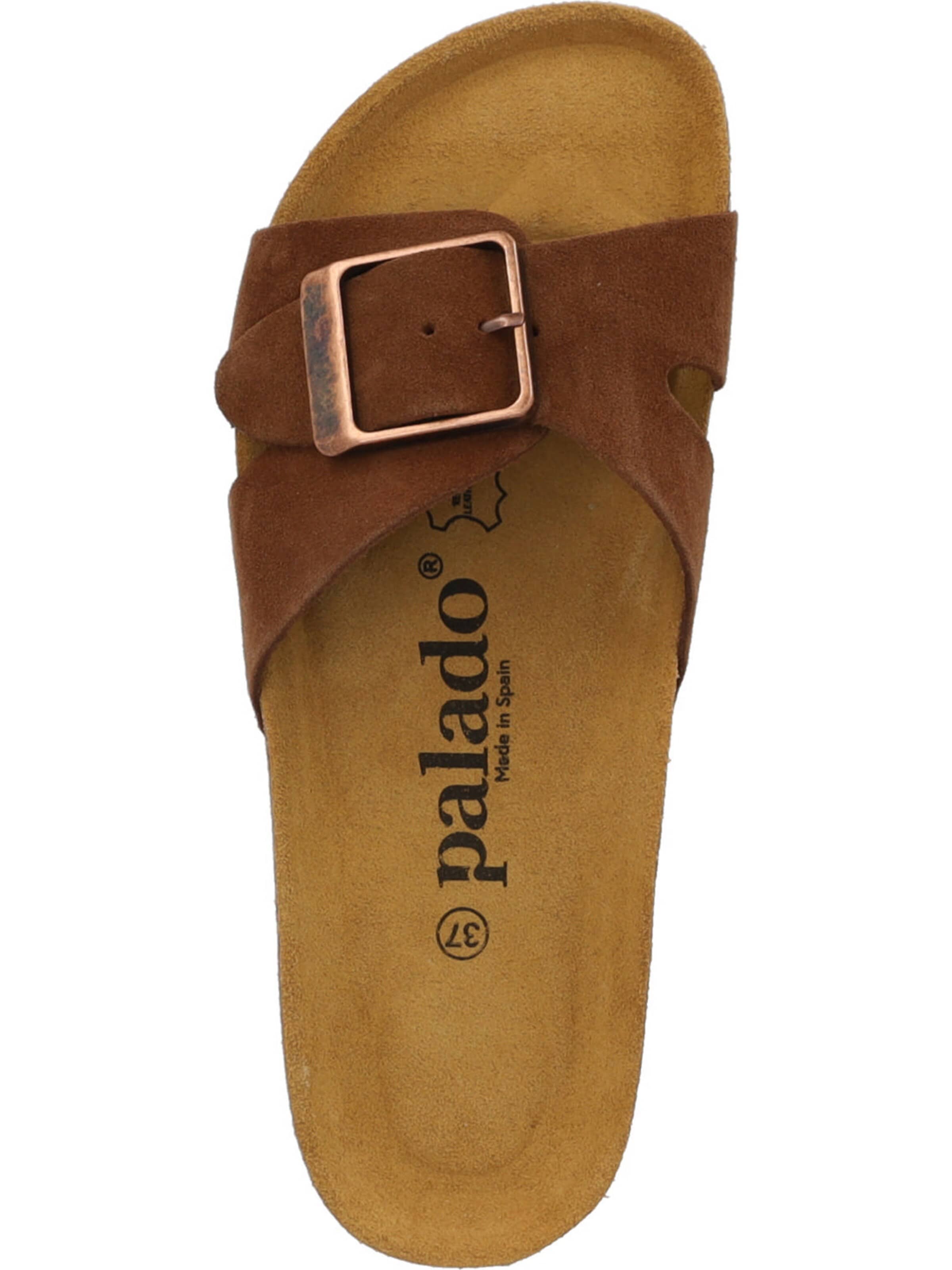Palado Pantolette 'Palado Tinos Premium Leather'‌‌‌‌‌‌‌‌ in Braun