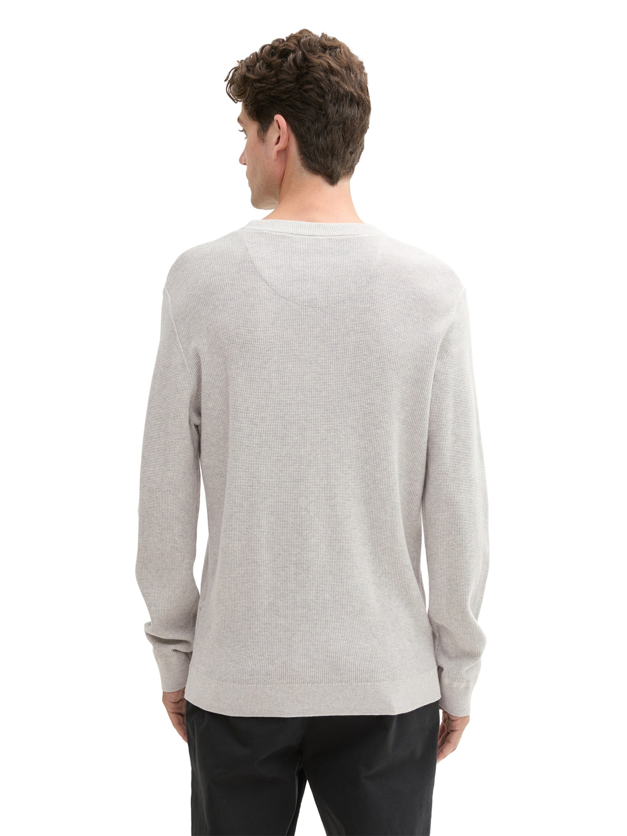 TOM TAILOR Sweater in Grey