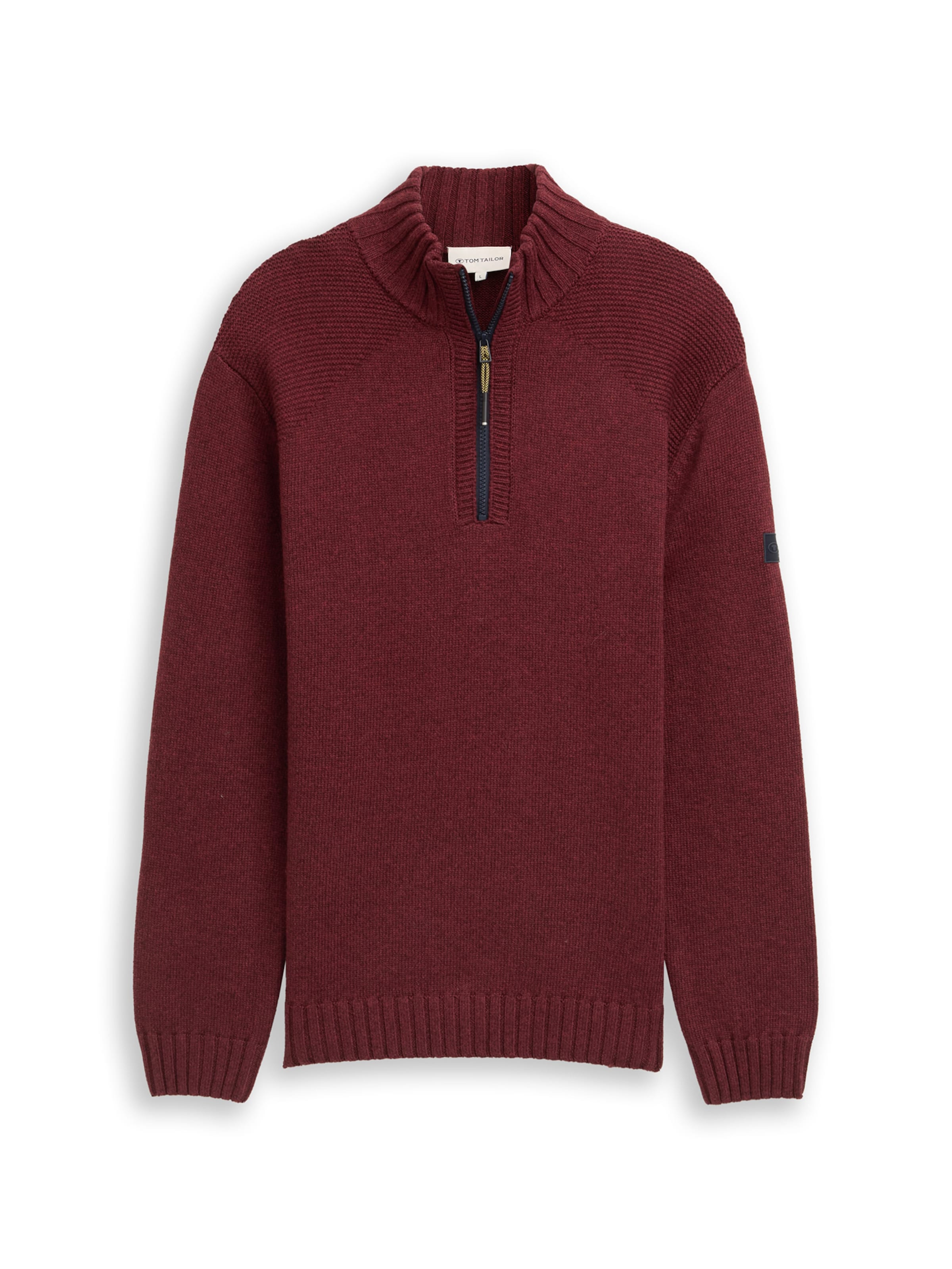 TOM TAILOR Sweater in Red: front