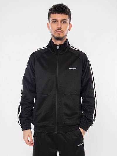 Carhartt WIP Bluza rozpinana 'Bolar Sweat Jacket Black / Wax' w rozmiarze S w kolorze czarnym, Podgląd produktu
