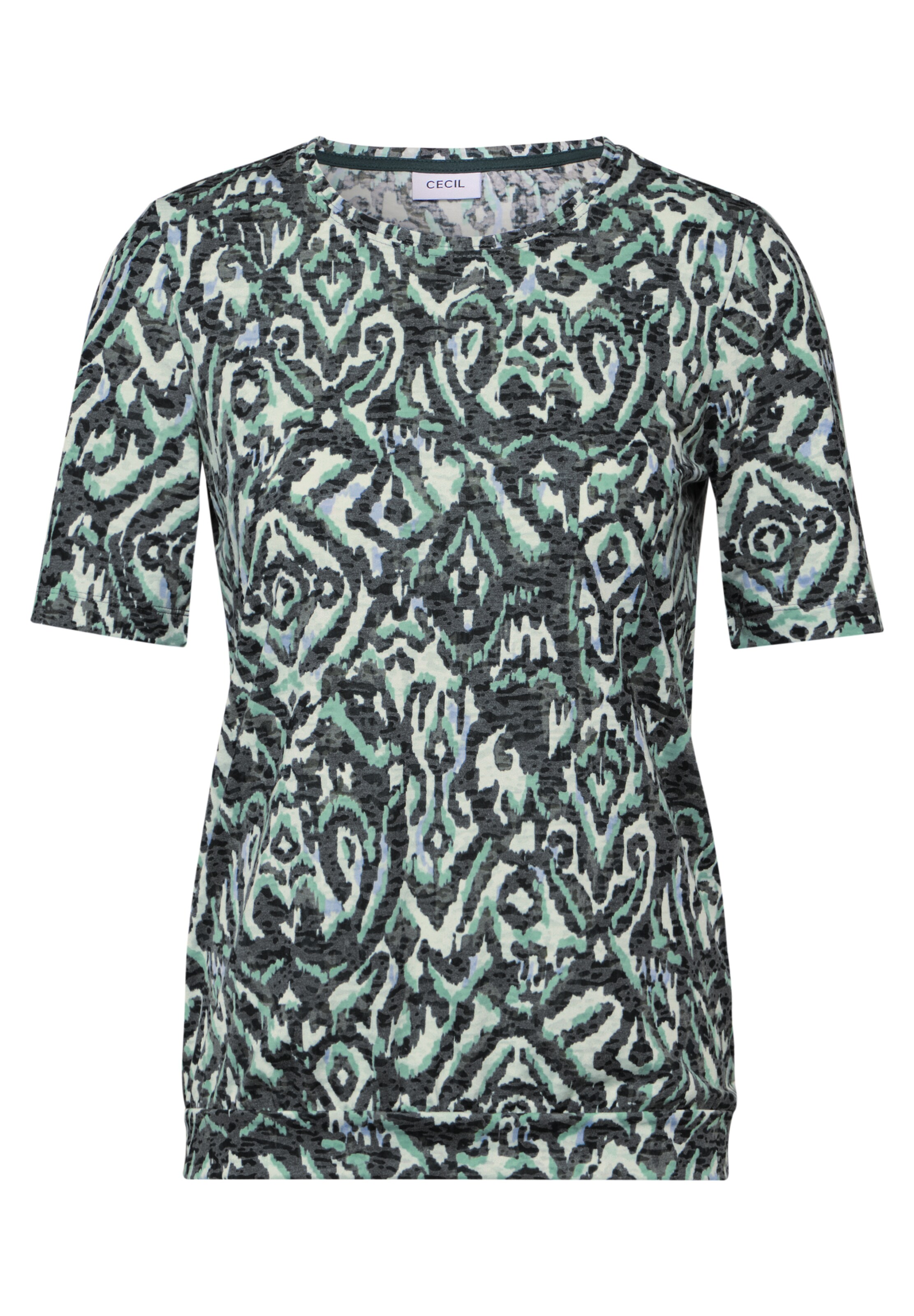 CECIL T-Shirt in Grün: Vorderseite