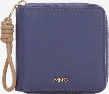 MANGO Wallet 'CHULO' in Blue: front