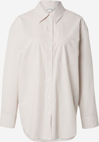 Camicia da donna di Monki in bianco: frontale