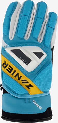 Zanier Full Finger Gloves 'Gate Killer' in Blue