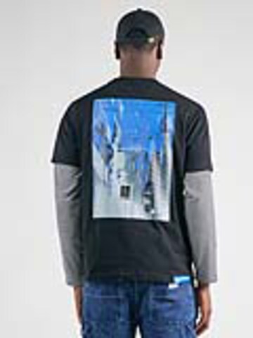 KARL LAGERFELD JEANS T-Shirt 'Tokyo' in Schwarz: Vorderseite