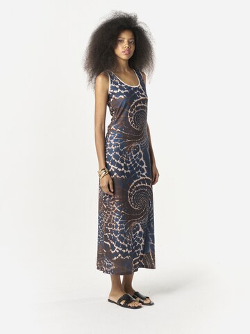 KOROSHI - Vestido em azul