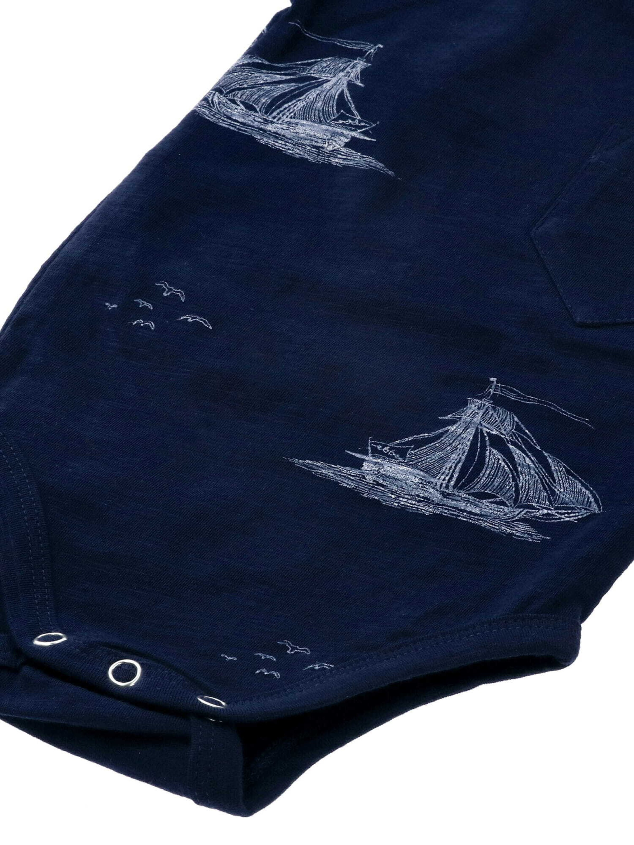 Ebbe Romper/Bodysuit 'Dylan' in Blue