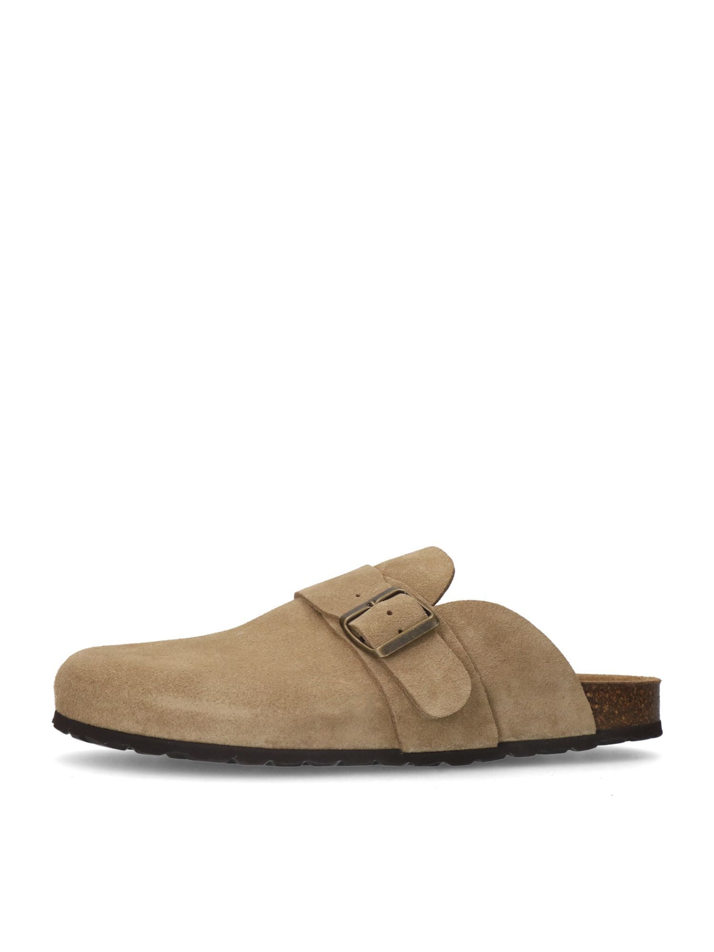 MANFIELD Muiltjes in de kleur Beige, Productweergave