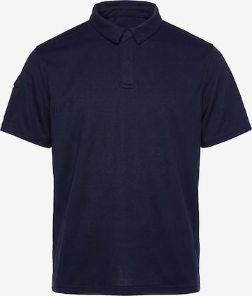 T-Shirt Mo ATHLSR en bleu : devant