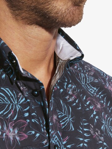 BABISTA Regular fit Button Up Shirt 'Sardor' in Blue